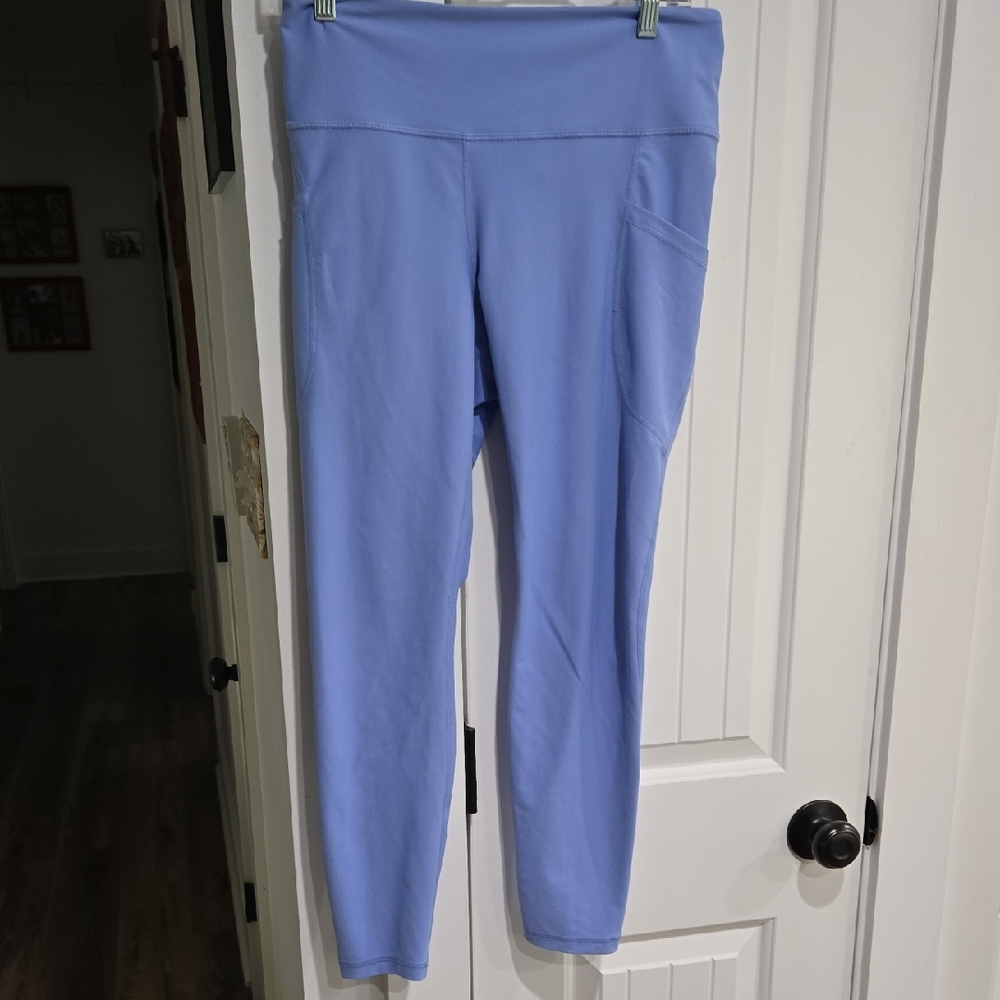 Old Navy Women's Blue High-Rise Active Leggings